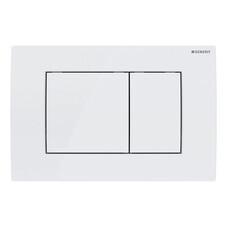 Клавиша смыва для инсталляций Geberit Delta 30 белая (115.137.11.1)
