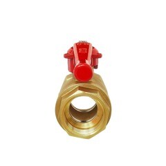 Кран шаровой латунный БАЗ Standart 1/2 ВР(г) х 1/2 ВР(г) проходной ручка прямой (БАЗ.А30.0.15.40) - фото 4