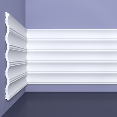 Панель декоративная из экополимера 200х2000х10 мм Bello Deco XPS СП 04/2 белая 0,4 кв.м - фото 8