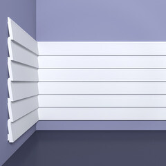 Панель декоративная из экополимера 200х2000х9 мм Bello Deco XPS СП 05/2 белая 0,4 кв.м - фото 8