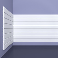 Панель декоративная из экополимера 200х2600х8 мм Bello Deco XPS СП 06/2.6 белая 0,52 кв.м - фото 8