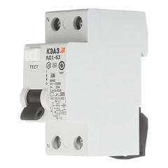 УЗО КЭАЗ OptiDin ВД1-63 25А 1P+N тип AC 30 мА 4,5 кА (221903) - фото 3