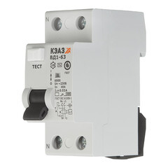 УЗО КЭАЗ OptiDin ВД1-63 40А 1P+N тип AC 30 мА 4,5 кА (221905) - фото 3