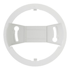 Рамка для накладного монтажа светильника Ledvance Ecoclass DL Frame 8 Вт пластиковая IP20 белая (4058075656789) - фото 1