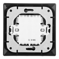 Выключатель Svet Стиль одноклавишный встраиваемый графит (EV 0365-5111) - фото 3