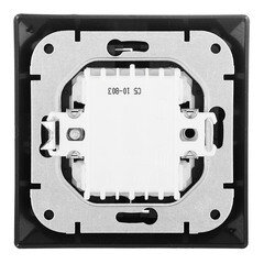 Выключатель Svet Стиль двухклавишный встраиваемый графит (EV 0365-5121) - фото 3