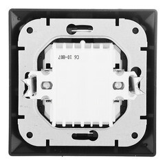 Выключатель Svet Стиль одноклавишный встраиваемый графит (EV 0365-7111) - фото 3