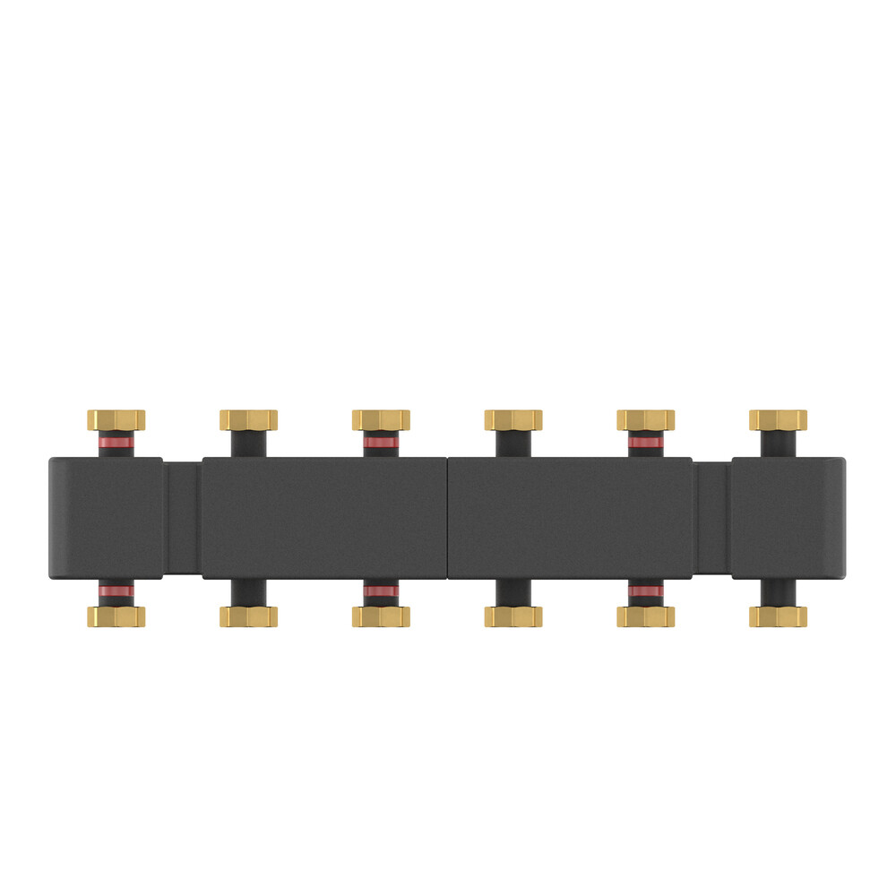 Коллектор распределительный Meibes 1 1/2 ВР(г) до 5 отопительных контуров (M66301.93)