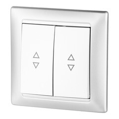 Выключатель Svet Стиль двухклавишный встраиваемый серебро (EV 0365-7128) - фото 4