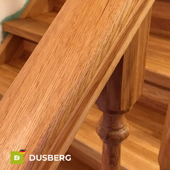 Масло Dusberg для дерева с твердым воском бесцветное шелковистое 2 л - фото 2