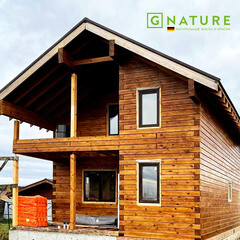 Масло GNature Wetterschutzöl для наружных деревянных поверхностей бесцветное 2,5 л - фото 2