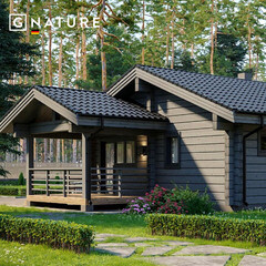 Масло GNature Fassadenöl для наружных деревянных поверхностей серебро 2,5 л - фото 2