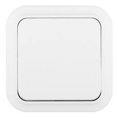 Выключатель Svet одноклавишный накладной белый (EV 0366-5510) - фото 1