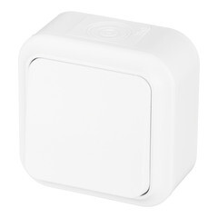 Выключатель Svet одноклавишный накладной белый (EV 0366-5510) - фото 5