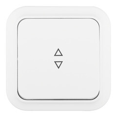 Выключатель Svet одноклавишный накладной белый проходной (EV 0366-7510) - фото 1