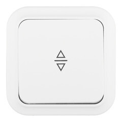 Выключатель Svet одноклавишный накладной белый перекрестный (EV 0366-1510) - фото 1