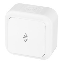 Выключатель Svet одноклавишный накладной белый перекрестный (EV 0366-1510) - фото 5