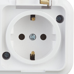 Розетка Svet накладная белая (EV 0366-6630) - фото 3