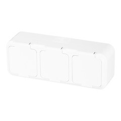 Розетка Svet накладная белая со шторками (EV 0366-8630) - фото 5