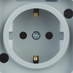 Розетка Svet накладная серая с крышкой (EV 0366-6639) - фото 3