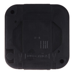 Розетка Svet накладная черная с крышкой (EV 0366-6611) - фото 4