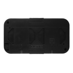 Розетка Svet накладная черная с крышкой (EV 0366-6621) - фото 4