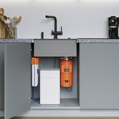 Измельчитель пищевых отходов Omoikiri Nagare Slim 900 550 Вт 3000 об./мин (4995062) - фото 13