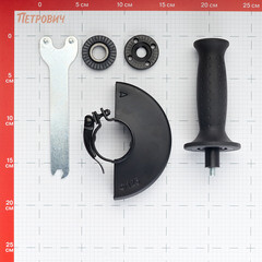 Шлифмашина угловая аккумуляторная КМ АТОМ 18 В d125 мм без АКБ и ЗУ (СAG-182/125BL) - фото 6