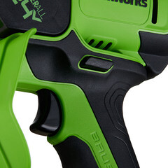 Пила цепная аккумуляторная Greenworks 24V GD24CSMNX 24 В 6" шаг 1/4" паз 1,1 мм 32 звена без АКБ и ЗУ (2008707) - фото 7