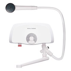 Водонагреватель проточный Royal Thermo Smartfix TS (5,5 kW) душ и кран электрический 5,5 кВт вертикальный - фото 2