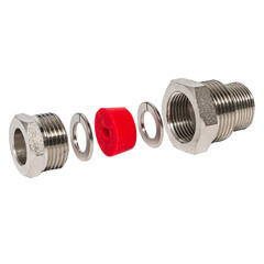 Комплект для ввода греющего кабеля в трубу 3/4" 1" EKF (VKS) - фото 5