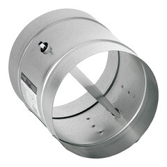 Дроссель-клапан для круглых воздуховодов d200 мм оцинкованный Era Pro - фото 3