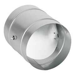 Дроссель-клапан для круглых воздуховодов d200 мм оцинкованный Era Pro - фото 2