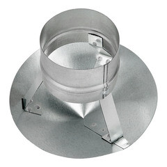 Зонт крышный оцинкованный d100 мм - фото 2