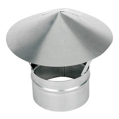 Изображение товара Зонт крышный оцинкованный d125 мм