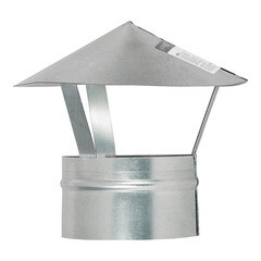 Зонт крышный оцинкованный d125 мм - фото 3