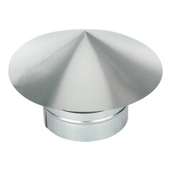 Изображение товара Зонт крышный оцинкованный d200 мм