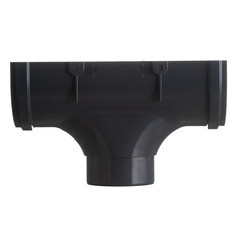 Воронка желоба Docke Premium пластиковая d120-85 мм графитовый серый RAL 7024 - фото 3