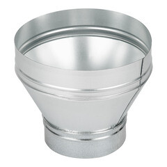 Изображение товара Переход с круглых воздуховодов d315 мм на круглые d200 мм оцинкованный