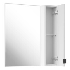 Зеркальный шкаф АСБ-Мебель Дора 60х72х15 см правый белый - фото 6