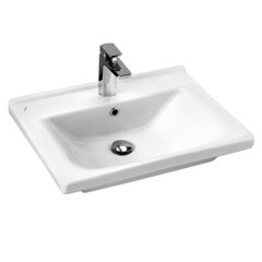 Тумба под раковину АСБ-Мебель Дора 60 см напольная белая (9966) - фото 6