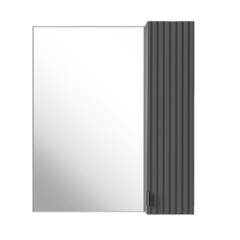 Зеркальный шкаф АСБ-Мебель Дора 60х72х15 см правый серый - фото 7