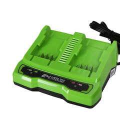 Зарядное устройство Greenworks G24X2UC2 24 В 2 А (2931907) - фото 4