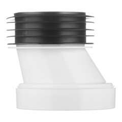 Эксцентрик переходной АНИ пласт для присоединения унитаза 20 мм (W0220) - фото 3