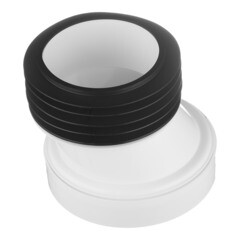 Эксцентрик переходной АНИ пласт для присоединения унитаза 20 мм (W0220) - фото 2