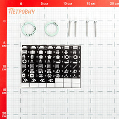 Коллектор для теплого пола Tece 1 ВР(г) х 11 выходов 3/4 НР(ш) ЕК х 1 ВР(г) с расходомерами (77310011) - фото 2