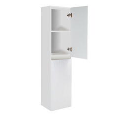 Пенал Runo Модена 35 см подвесной белый - фото 8