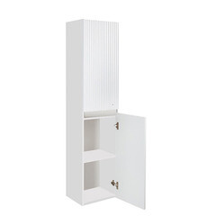 Пенал Runo Модена 35 см подвесной белый - фото 7