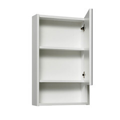 Зеркальный шкаф Runo Микра 40х65х12 см белый - фото 7