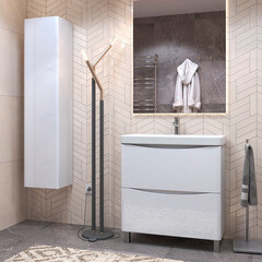 Тумба под раковину Vigo Glem 80 см напольная белая (tn.GLE.9595.80.2Y) - фото 6